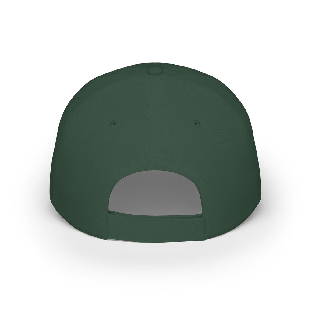 Red Exclamation Minimalist Baseball Cap — Low Profile Statement Hat
