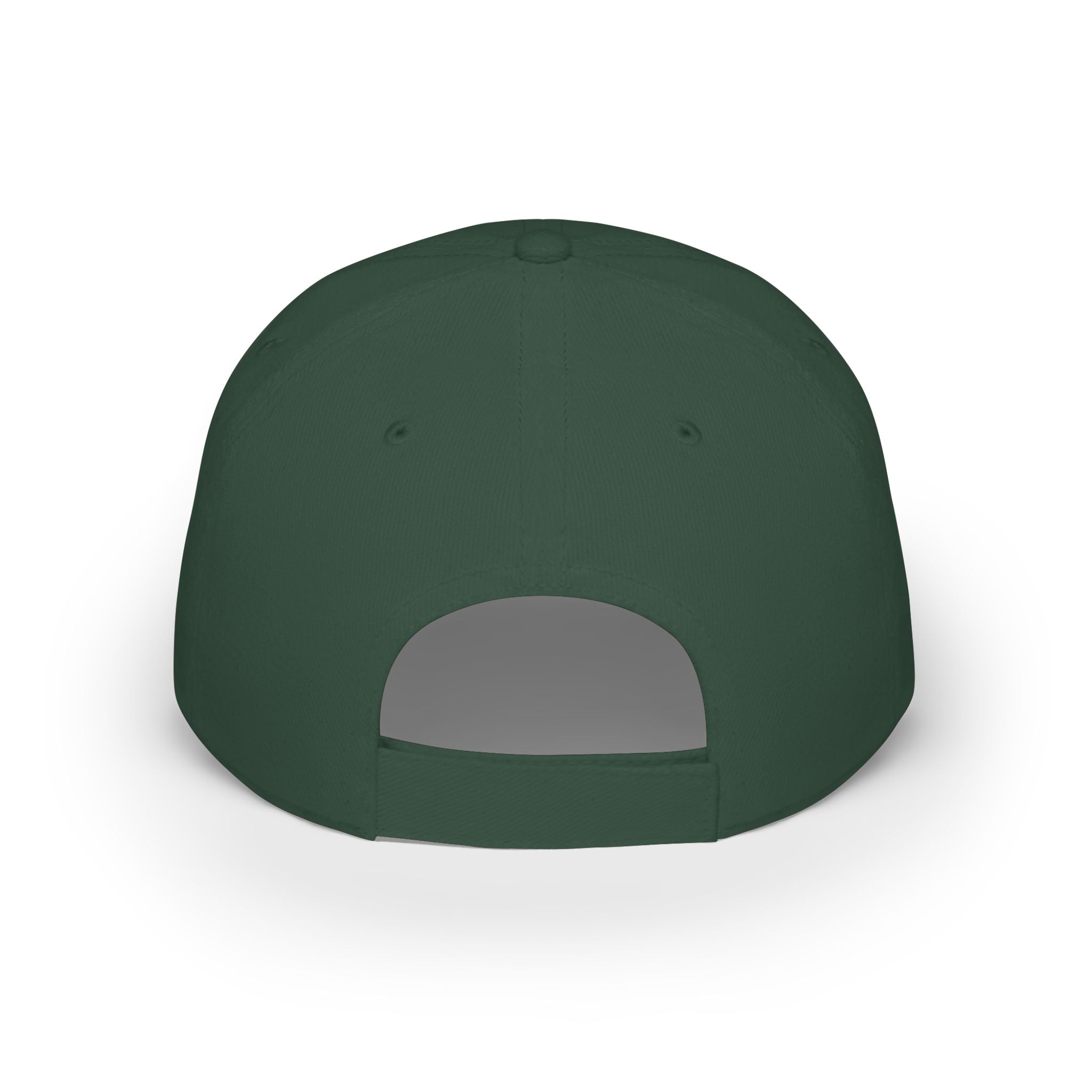 Red Exclamation Minimalist Baseball Cap — Low Profile Statement Hat