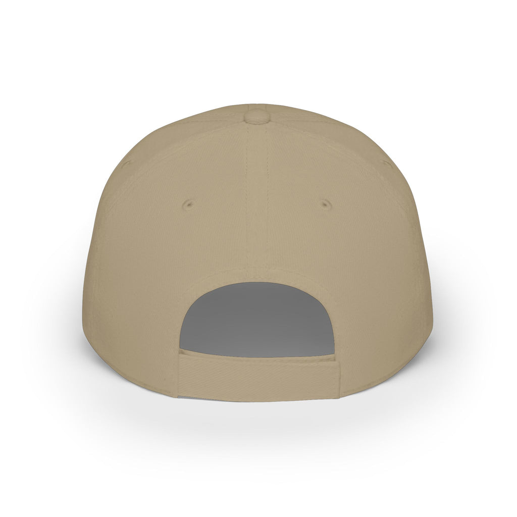 Red Exclamation Minimalist Baseball Cap — Low Profile Statement Hat