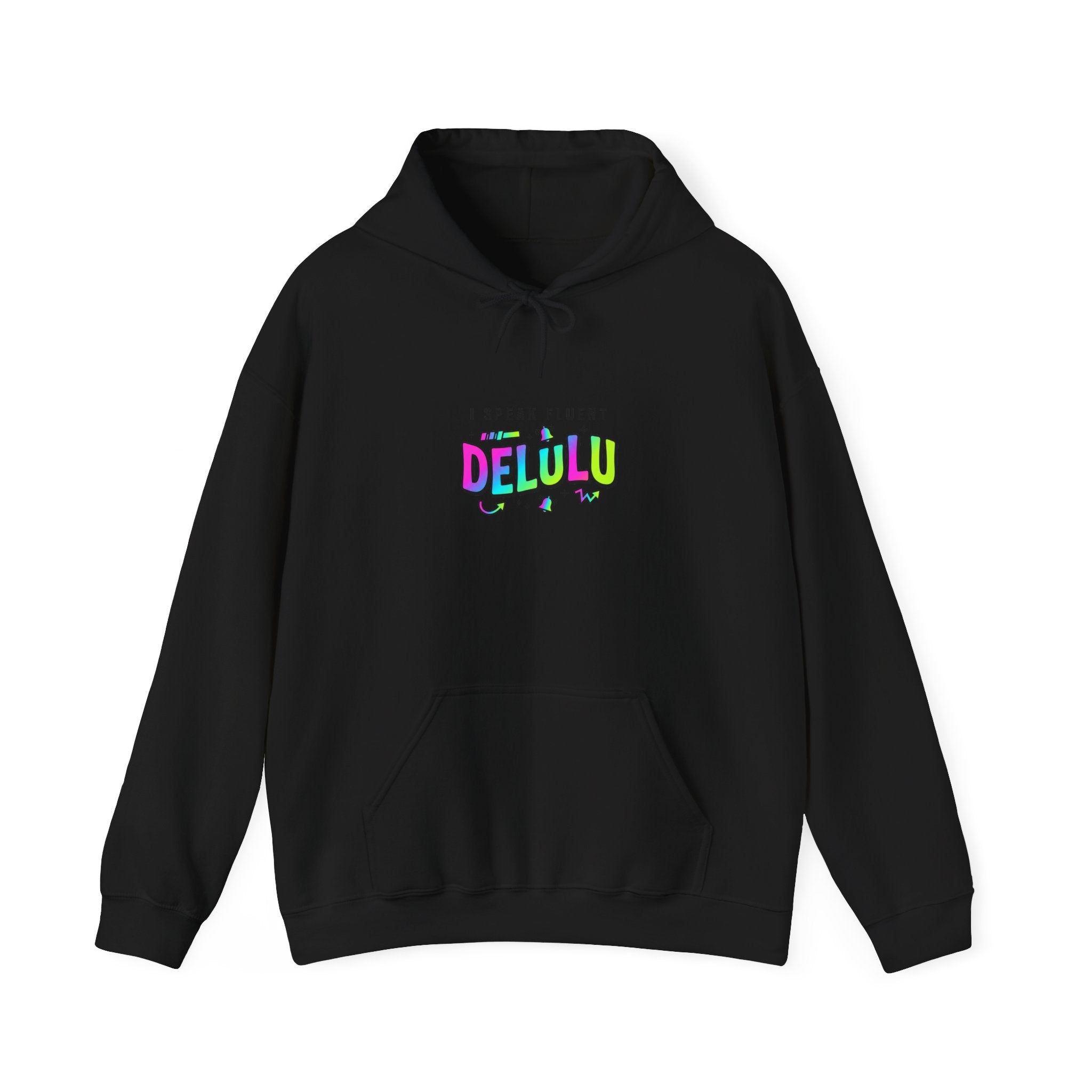 delulu hoodie | meme-core brainrot humor, cringe-core internet slang shirt