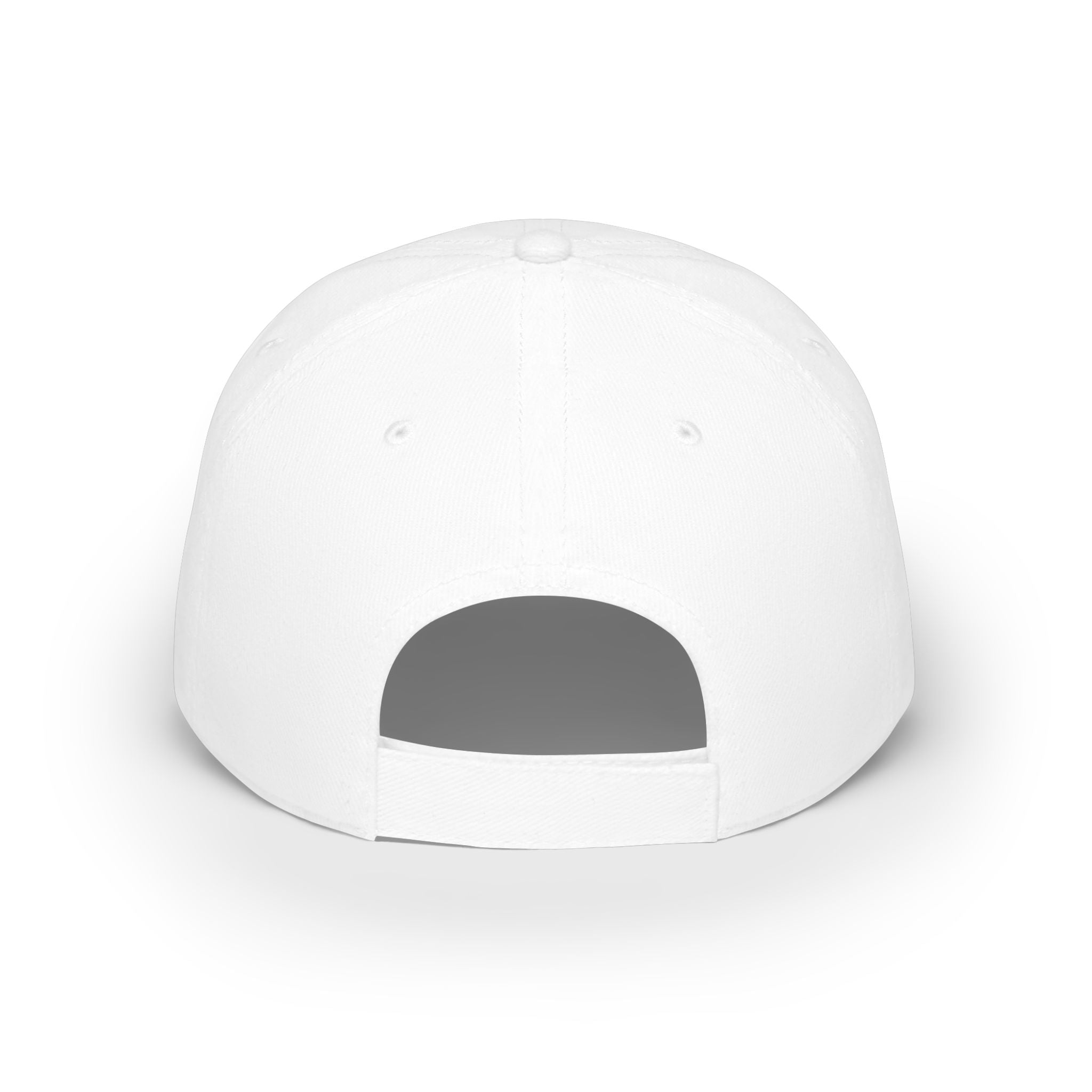 Red Exclamation Minimalist Baseball Cap — Low Profile Statement Hat