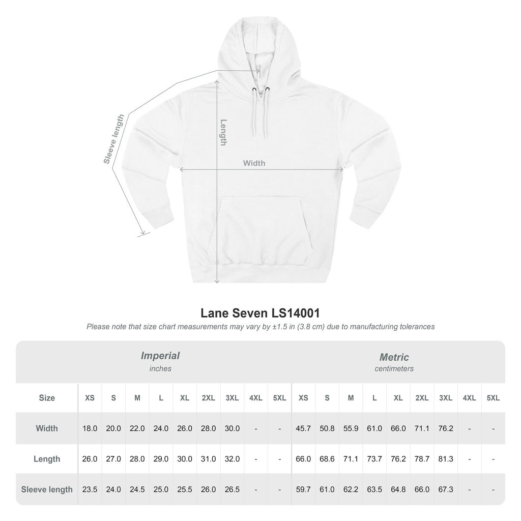 Cozy Hoodie — "Just Threw This On" Minimal Fleece Pullover