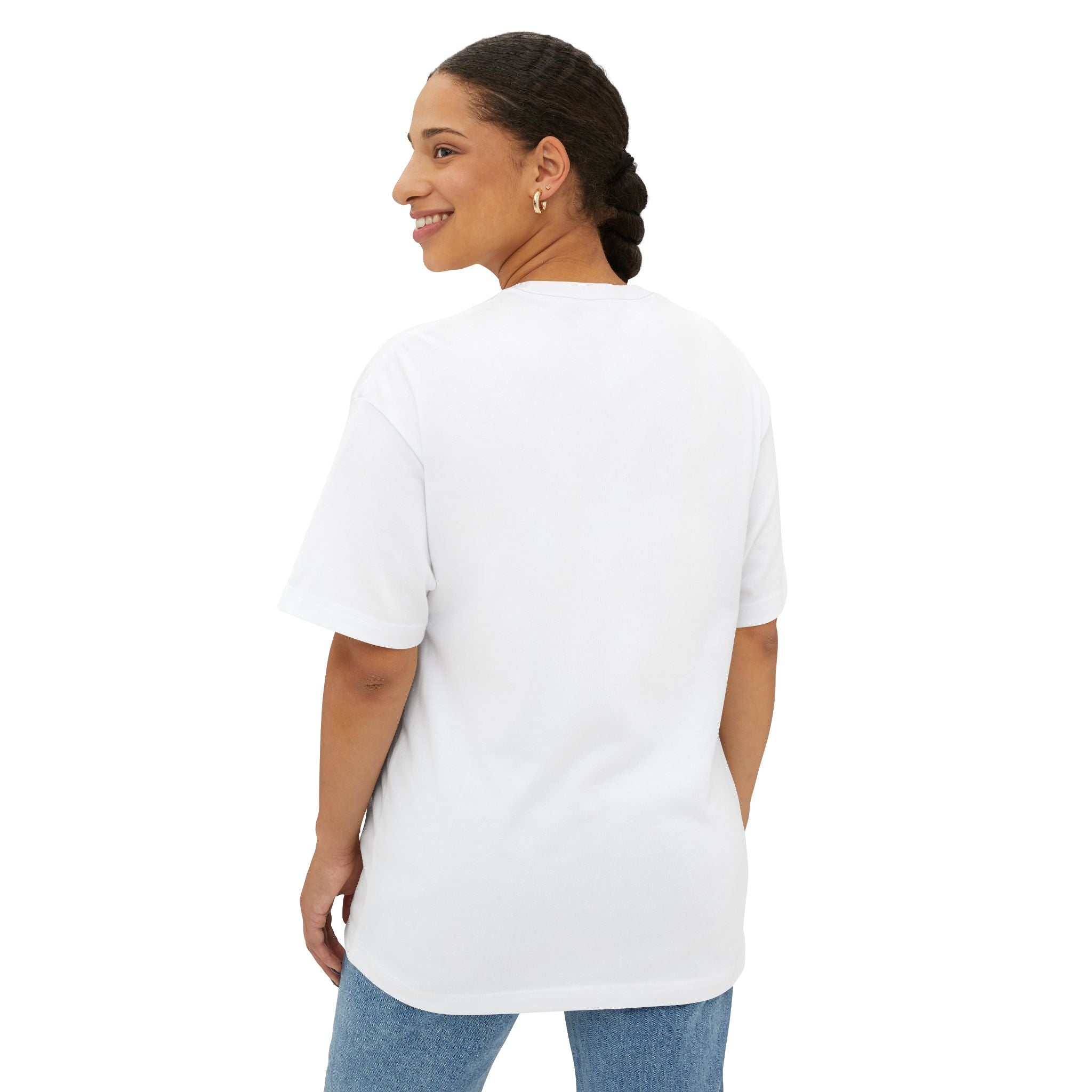 Wholeness Tee – Oversized Boxy T-Shirt with 'WHOLENESS' Arch Logo