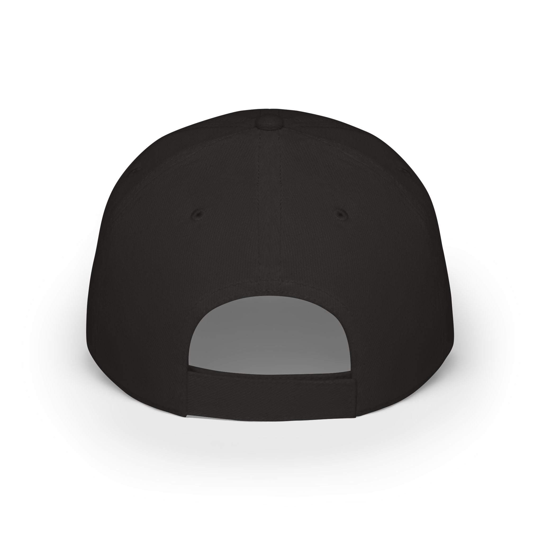 Red Exclamation Minimalist Baseball Cap — Low Profile Statement Hat