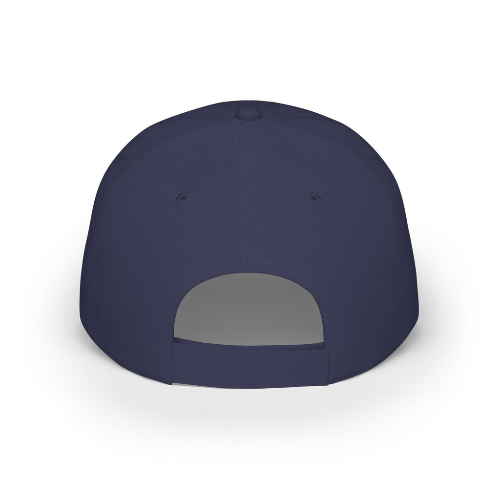 Red Exclamation Minimalist Baseball Cap — Low Profile Statement Hat